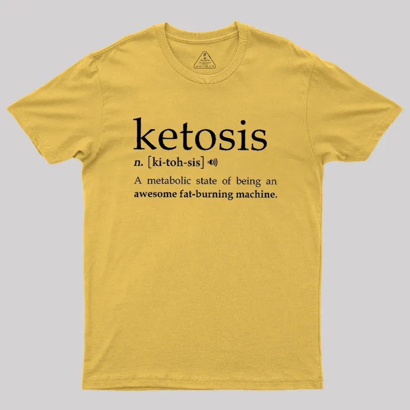 Keto Definition Geek T-Shirt - Image 8