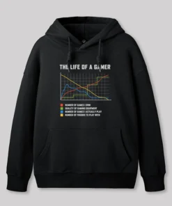 The Life Of A Gamer Geek Hoodie