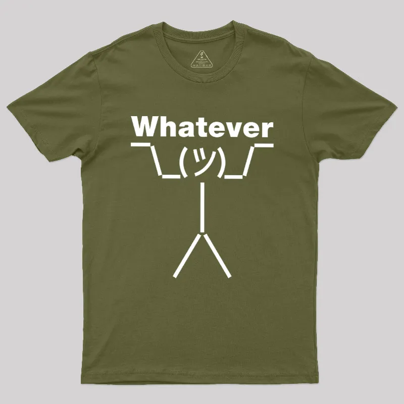 Whatever Geek T-Shirt - Image 3