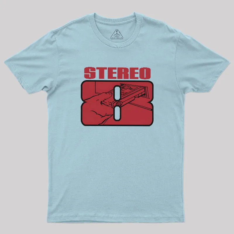 Stereo 8 Geek T-Shirt - Image 9