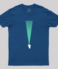Alternative view of Minimalist Green Lantern Geek T-Shirt