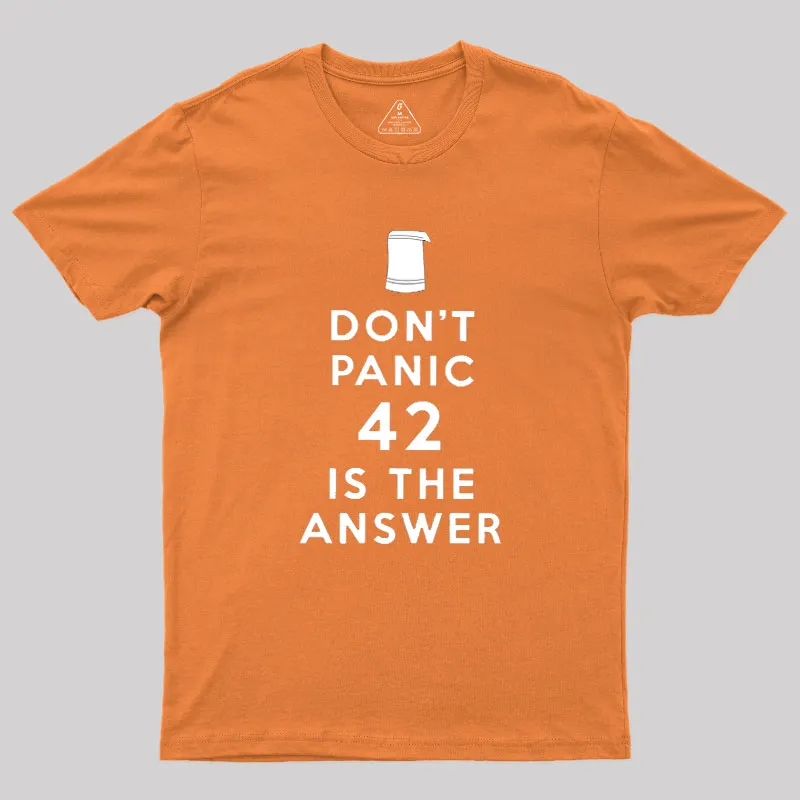 42 is Answer Geek T-Shirt - Image 7