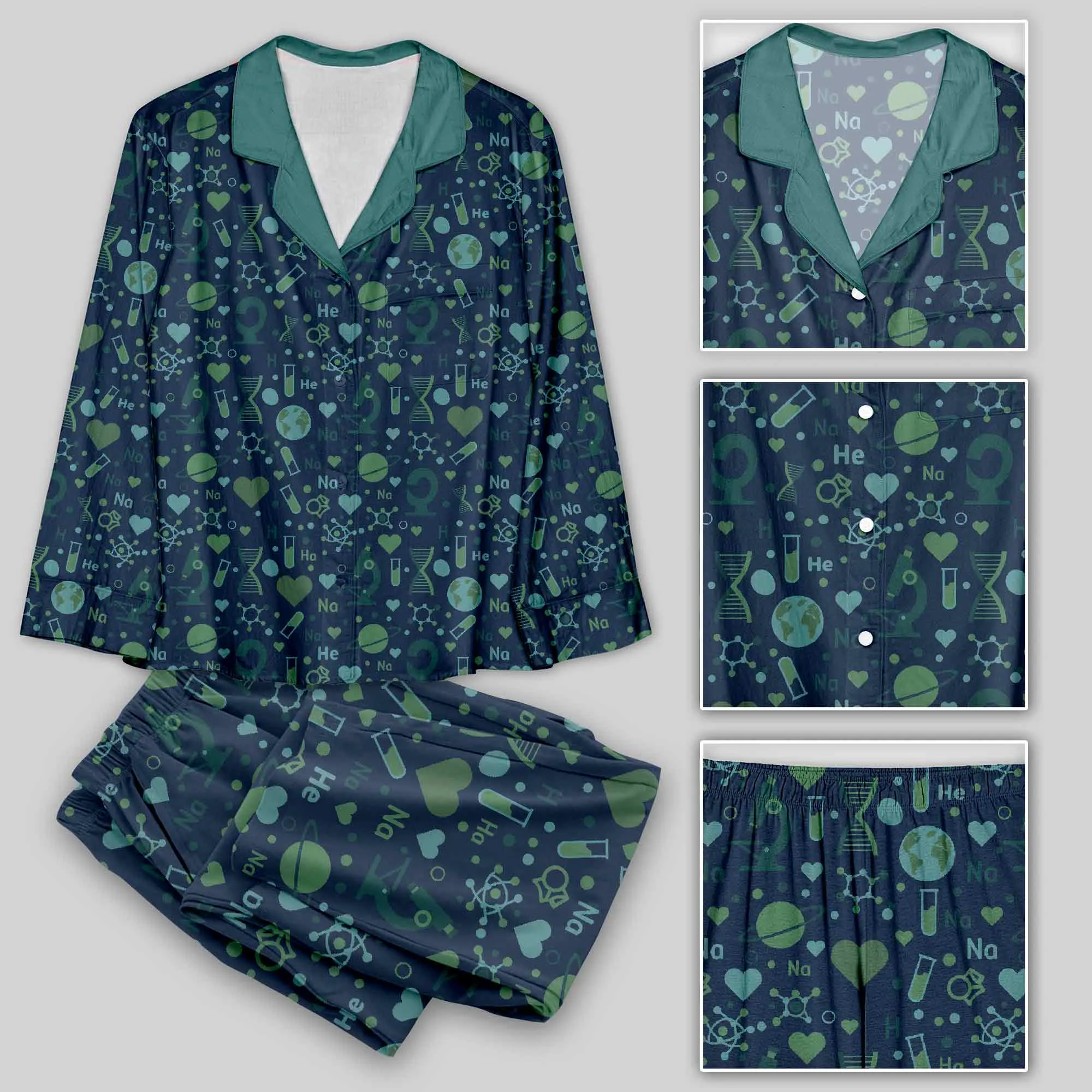 Beauty of Science Geek Pajama Sets