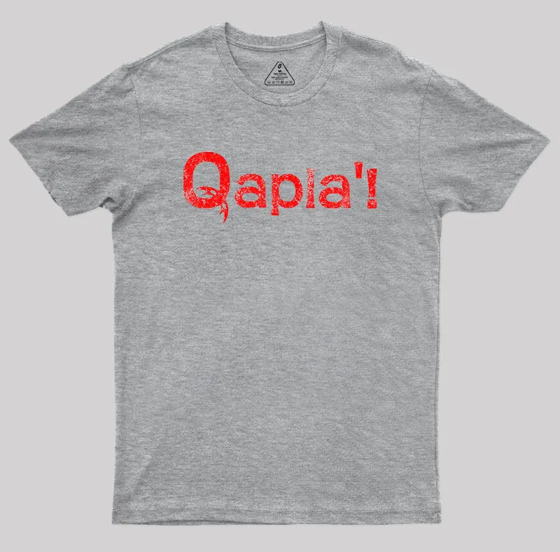 QAPLA'! Classic Geek T-Shirt - Image 5
