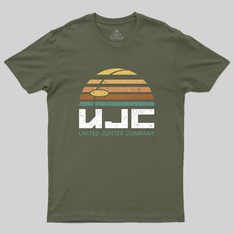 United Jupiter Company Geek T-Shirt - Image 2