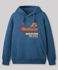 Alternative view of Retro Vintage Nakatomi Geek Hoodie