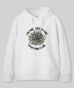 I am Fine Geek Hoodie