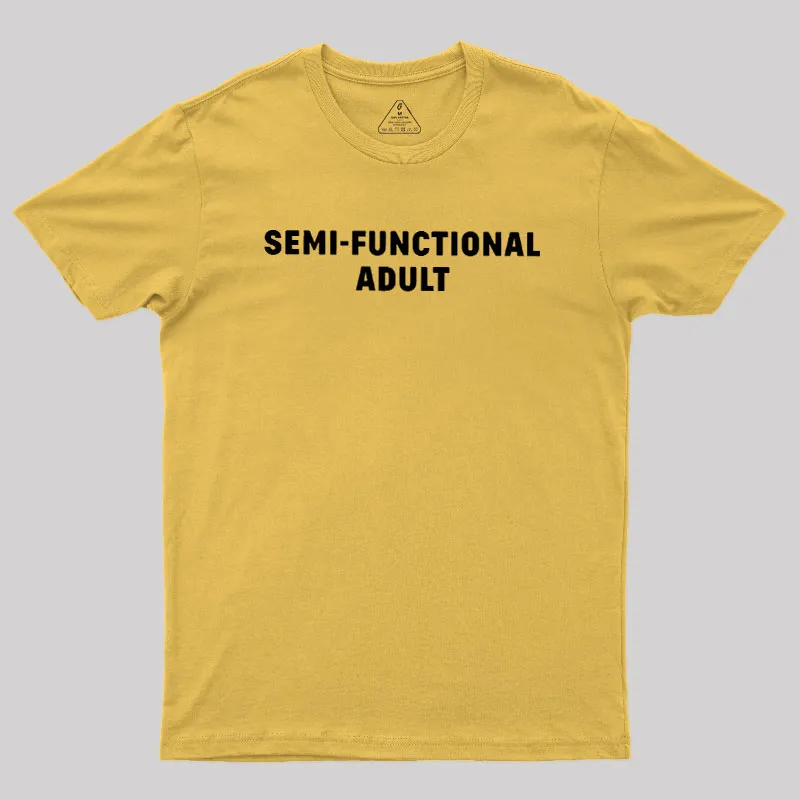Semi-Functional Adult Geek T-Shirt - Image 6