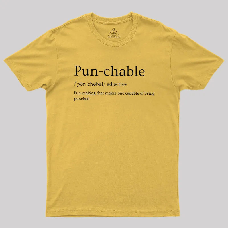 Pun-chable Geek T-Shirt - Image 8
