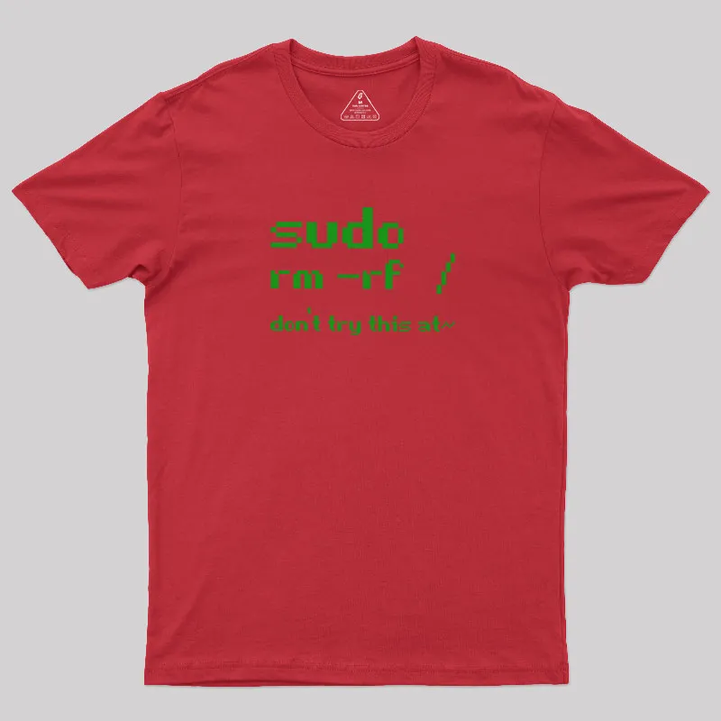 Dangerous Command Geek T-Shirt - Image 5