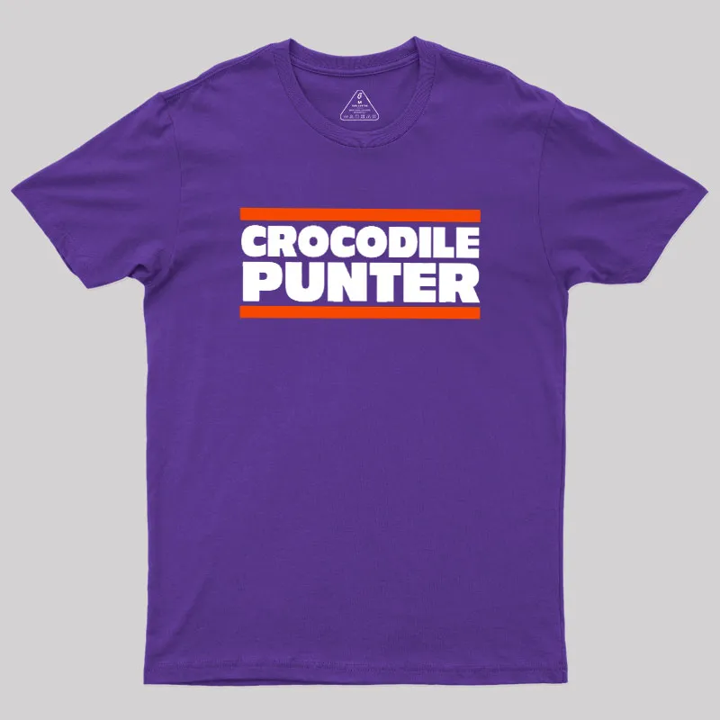 Crocodile Punter Geek T-Shirt - Image 8