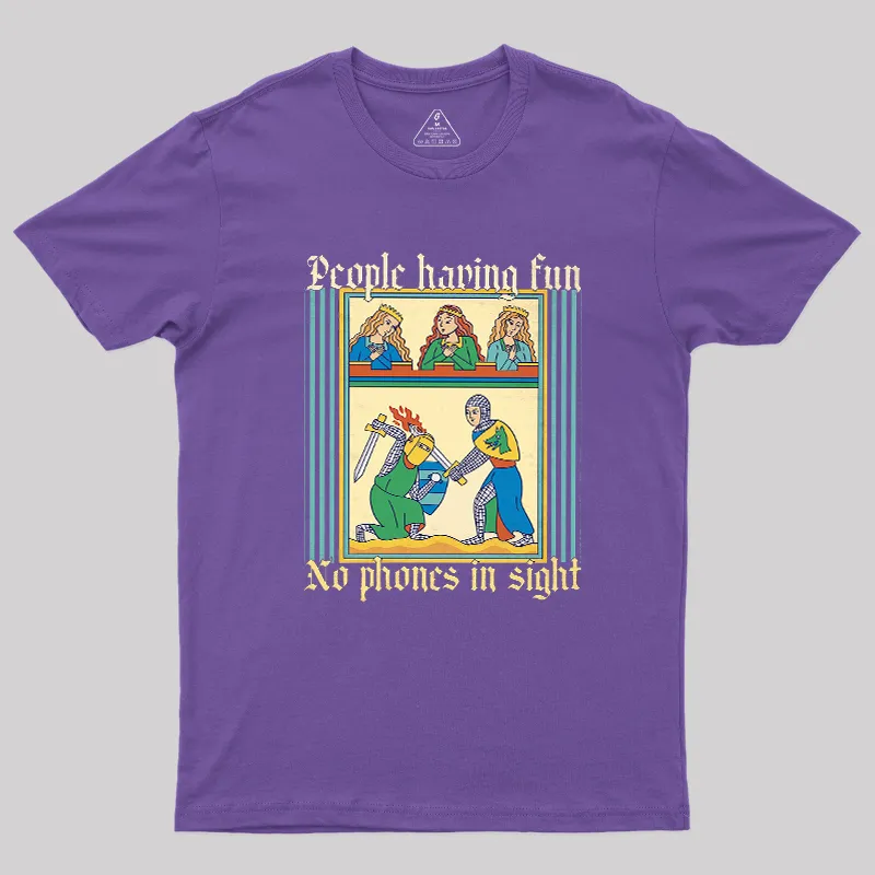 Funny Medieval History Buff Geek T-Shirt - Image 7
