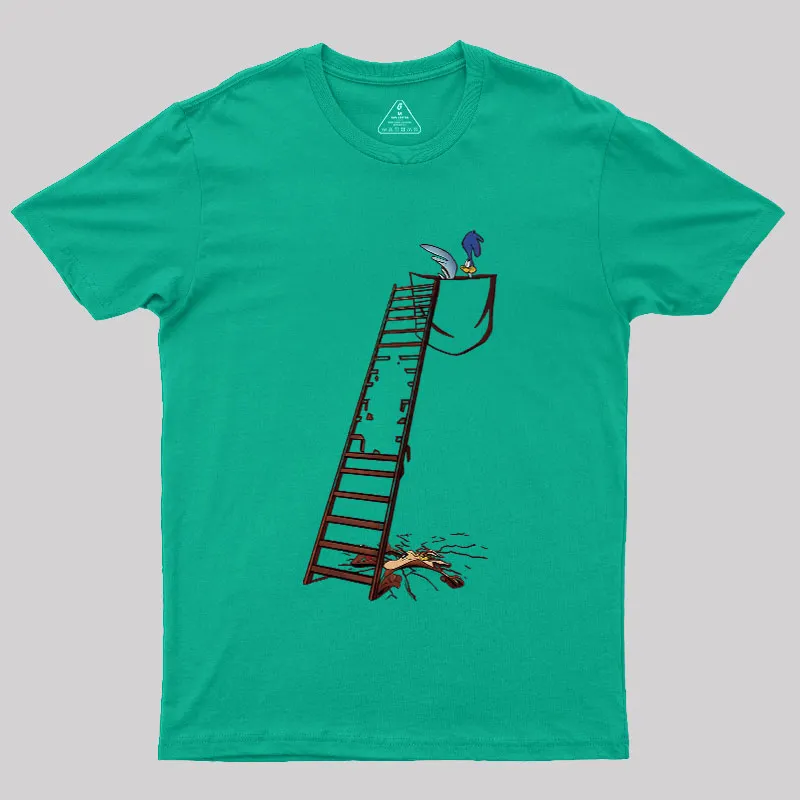 Broken Ladder Geek T-Shirt - Image 7