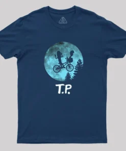 Alternative view of T.P. Extra-Terrestrial Geek T-Shirt