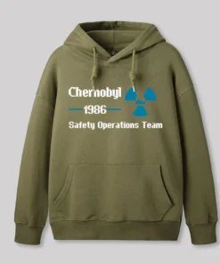 Alternative view of Chernobyl 1986 Geek Hoodie