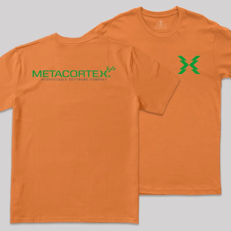 Metacortex Future Front and Back Printed Geek T-Shirt - Image 7
