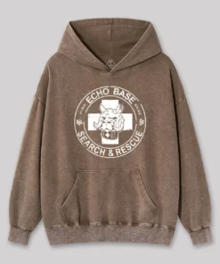 Echo Base Search & Rescue Geek Washed Hoodie