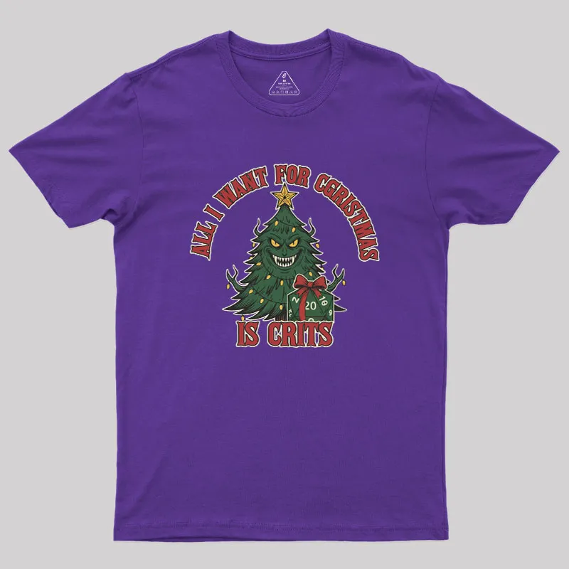 Oh Merry Pun Christmas Geek T-Shirt - Image 6
