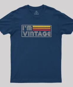 Alternative view of Im Vintage Geek T-Shirt