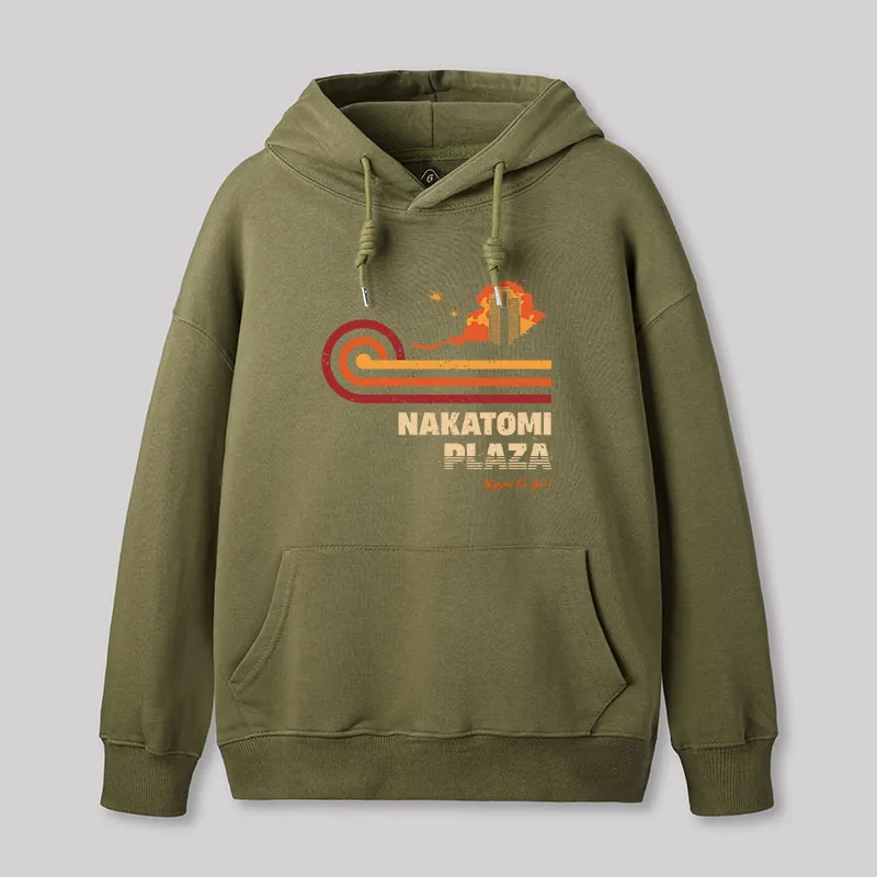 Retro Vintage Nakatomi Geek Hoodie - Image 3