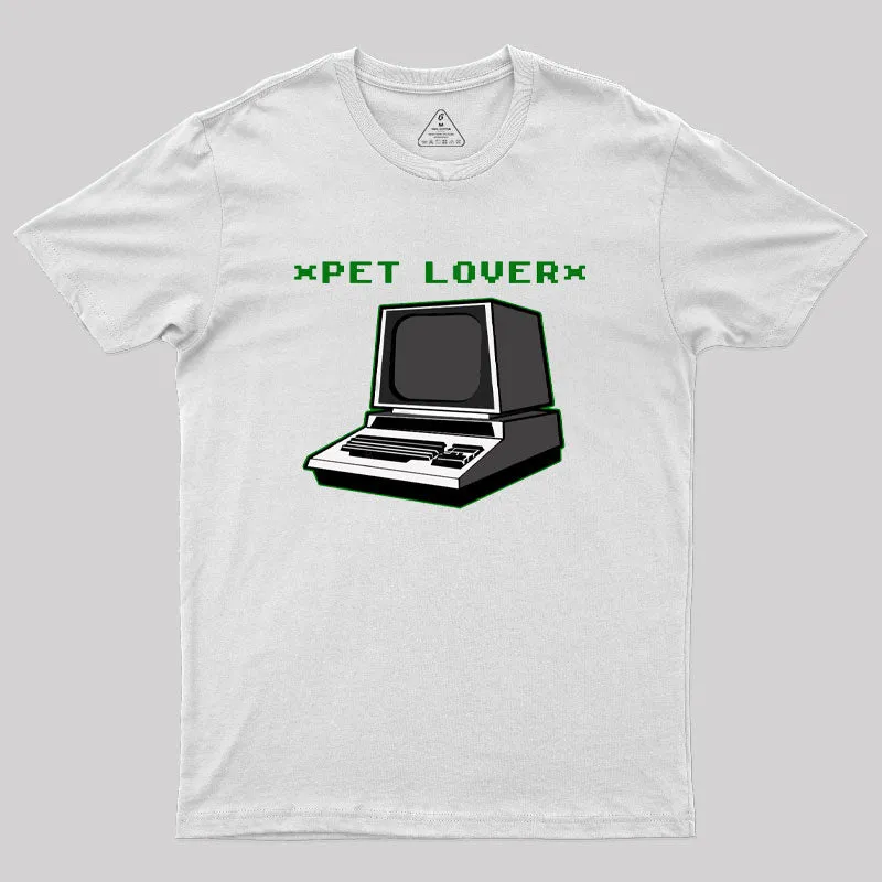 PET Lover Commodore Pet Geek T-Shirt - Image 9
