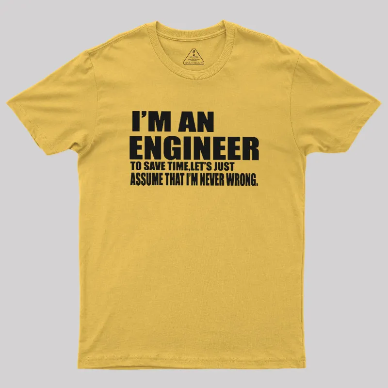 I'm An Engineer Geek T-Shirt - Image 6