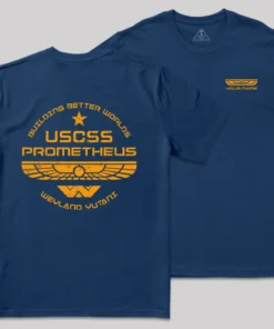 Alternative view of Personalized Weyland Yutani Geek T-Shirt