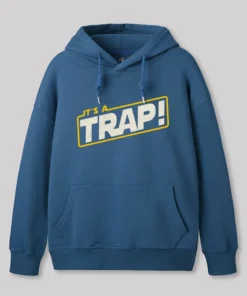 Alternative view of It's A Trap Geek Hoodie
