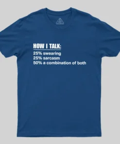 Alternative view of Sweatalk Geek T-Shirt