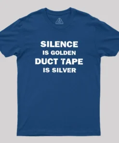 Alternative view of Silence is Golden T-Shirt