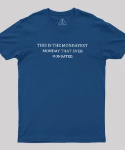 Alternative view of The Ultimate Monday Geek T-Shirt