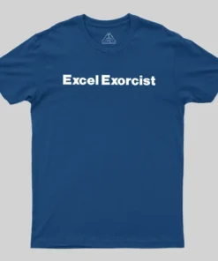 Alternative view of Excel Exorcist Geek T-Shirt
