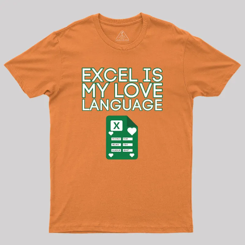 Excel Enthusiast Geek T-Shirt - Image 7
