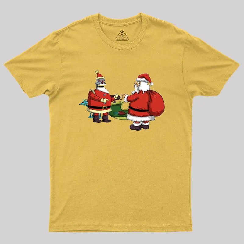 Santa Is That You Geek T-Shirt - Image 8