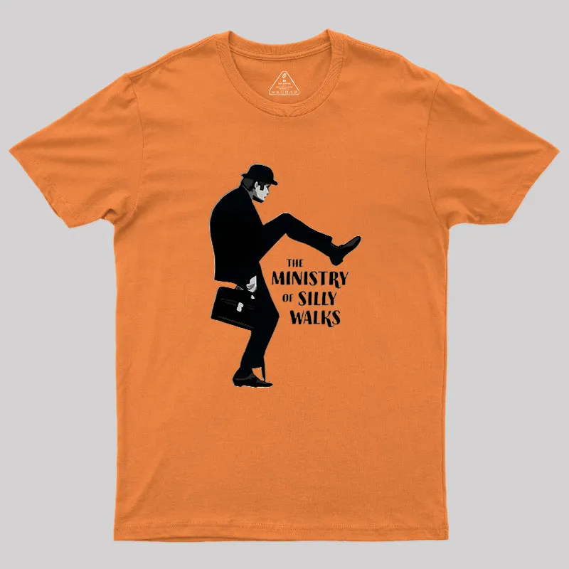 The Ministry Of Silly Walks Geek T-Shirt - Image 7