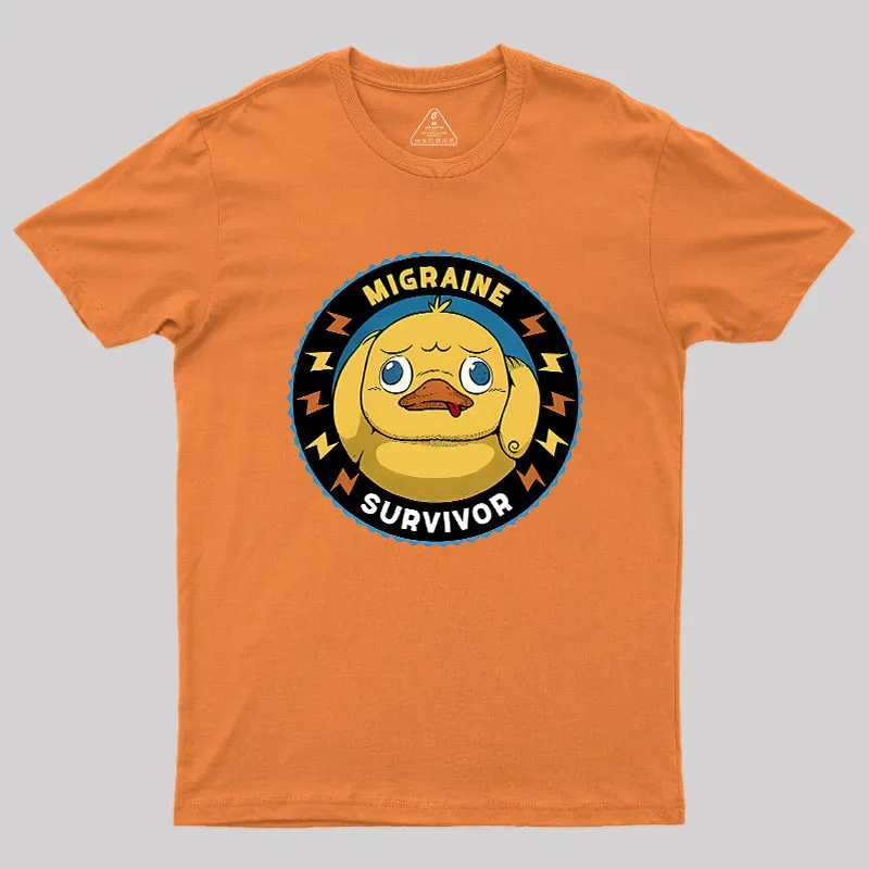 Migraine Survivor Geek T-Shirt - Image 7
