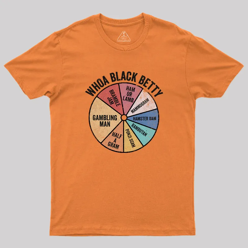 Whoa Black Betty Geek T-Shirt - Image 7