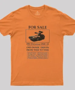 Alternative view of Driven From Time to Time Geek T-Shirt