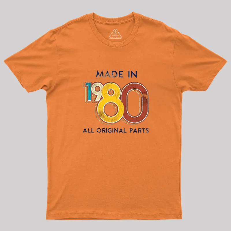 Made In 1980 Geek T-Shirt - Image 7