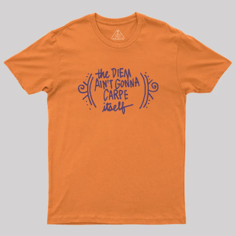 Carpe Diem Geek T-Shirt - Image 3