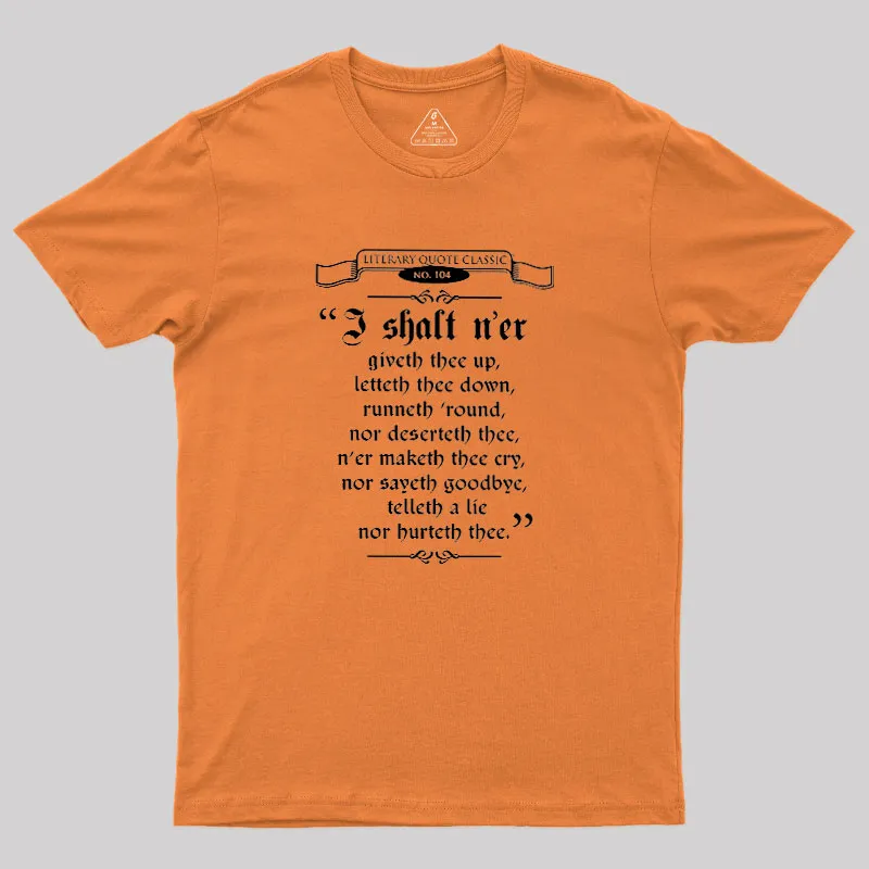 Thou Hast Been Sir Richard Roll'd Geek T-Shirt - Image 7