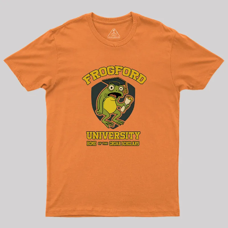 Frogford University – Home of the C Geek T-Shirt - Image 8