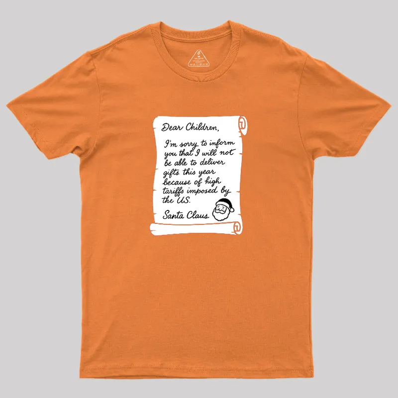 Christmas Letter Geek T-Shirt - Image 7