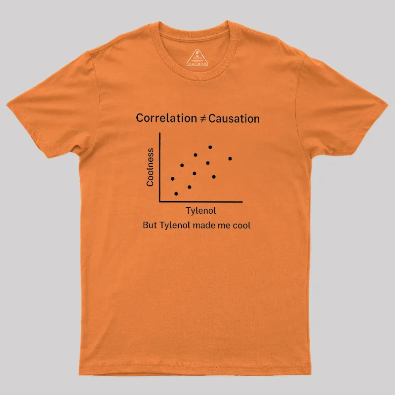 Tylenol Made Me Cool Geek T-Shirt - Image 7