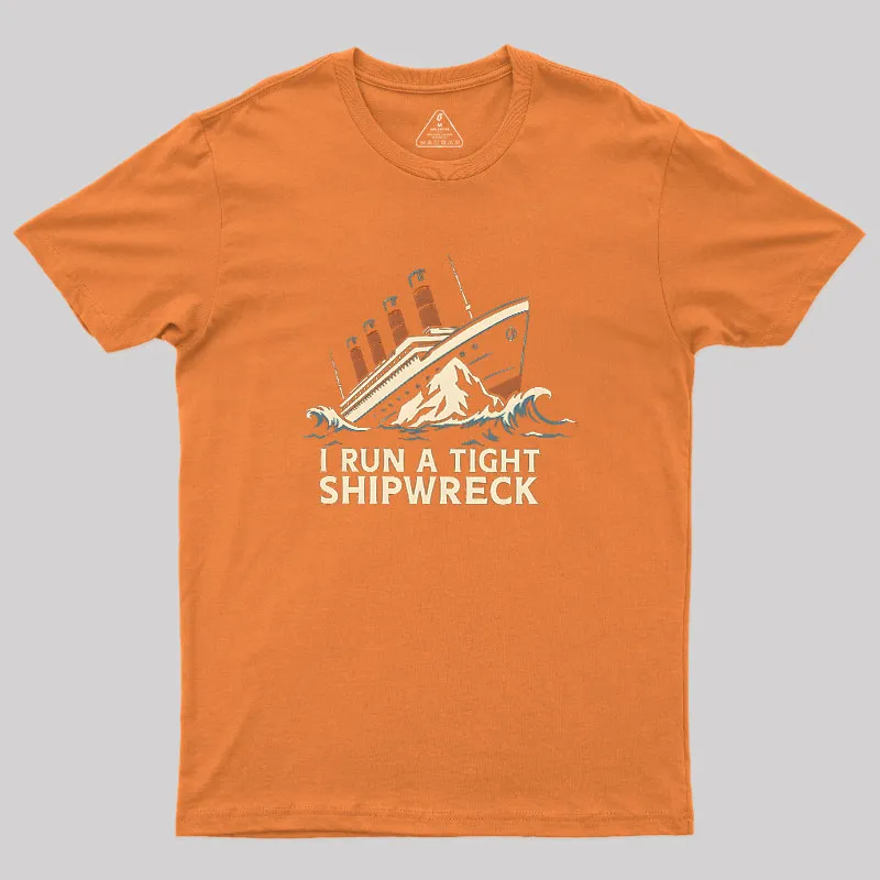 Tight Shipwreck Geek T-Shirt - Image 6