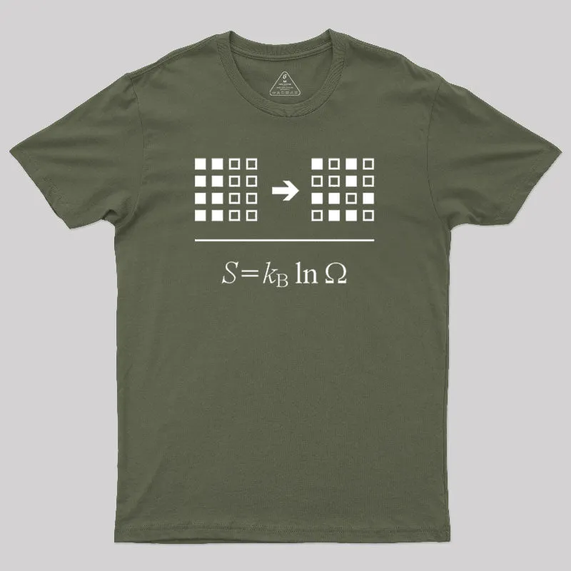 Entropy Science Geek T-Shirt - Image 3