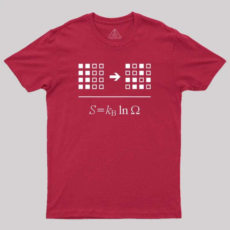 Entropy Science Geek T-Shirt - Image 5