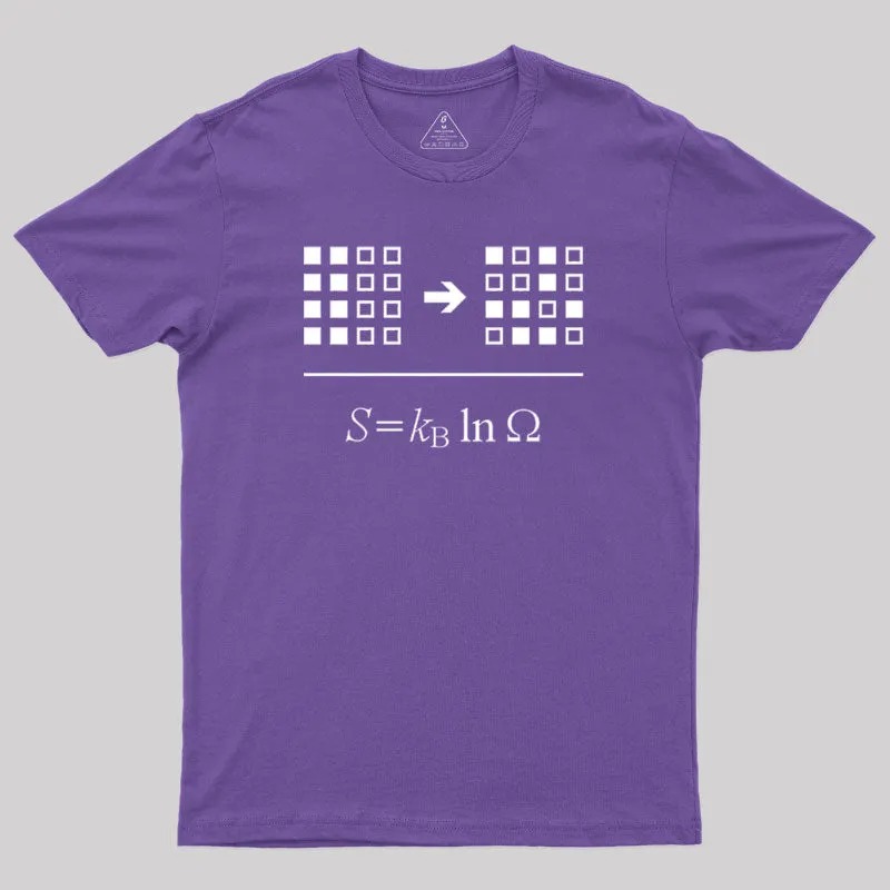 Entropy Science Geek T-Shirt - Image 6