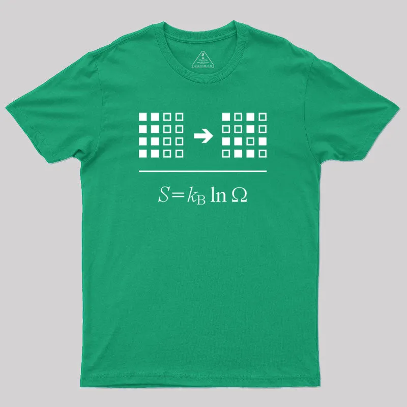 Entropy Science Geek T-Shirt - Image 9
