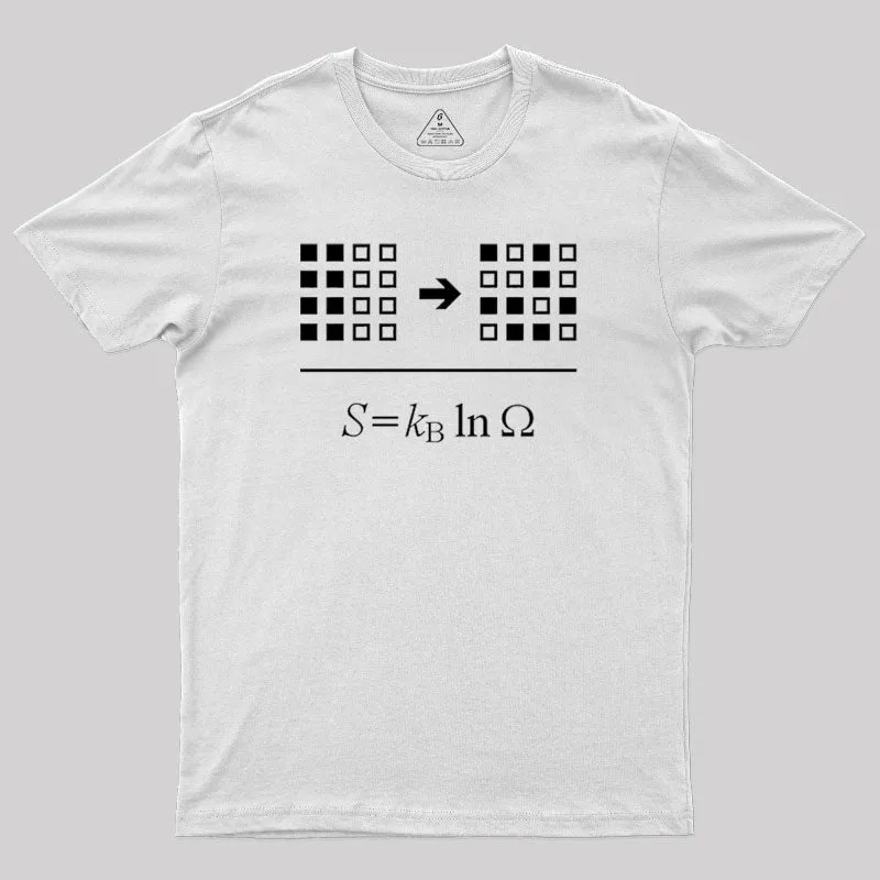 Entropy Science Geek T-Shirt - Image 11
